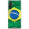 Brazil Flag Galaxy A17 Clear Case