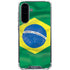 Brazil Flag Galaxy A36 5G Clear Case