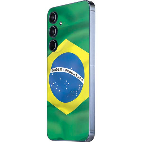 Brazil Flag Galaxy A55 5G Skin