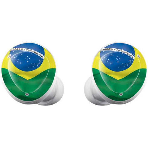 Brazil Flag Galaxy Buds Plus Skin