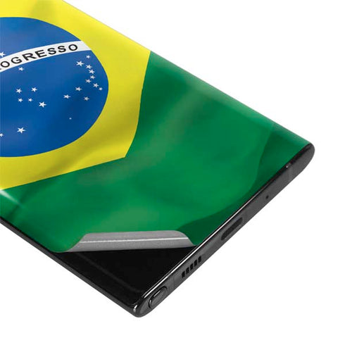 Brazil Flag Galaxy Note 10 Plus Skin