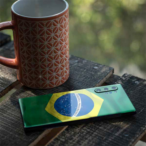 Brazil Flag Galaxy Note 10 Plus Skin