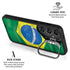 Brazil Flag Galaxy S24 FE Kickstand Case