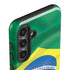 Brazil Flag Galaxy S25 Impact Case