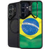 Brazil Flag Galaxy S24 Kickstand Case