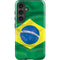 Brazil Flag Galaxy S25 Plus Impact Case