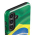 Brazil Flag Galaxy S25 Plus Impact Case