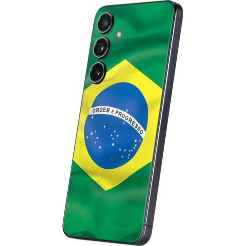 Brazil Flag Galaxy S25 Plus Skin