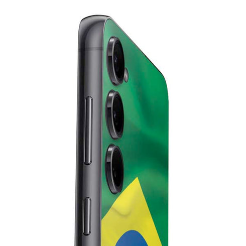 Brazil Flag Galaxy S25 Skin