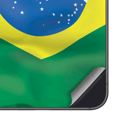 Brazil Flag Galaxy S25 Skin