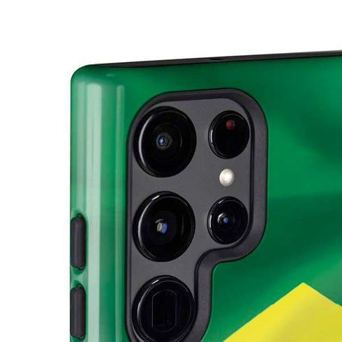 Brazil Flag Galaxy S25 Ultra Impact Case