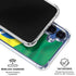 Brazil Flag Galaxy S25 Clear Case
