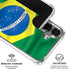 Brazil Flag Galaxy S26 Clear Case