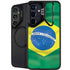 Brazil Flag Galaxy S26 Kickstand Case