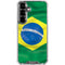 Brazil Flag Galaxy S26 Plus Clear Case