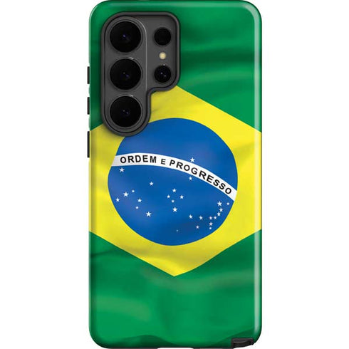 Brazil Flag Galaxy S26 Ultra Impact Case