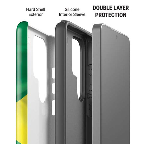 Brazil Flag Galaxy S26 Ultra Impact Case