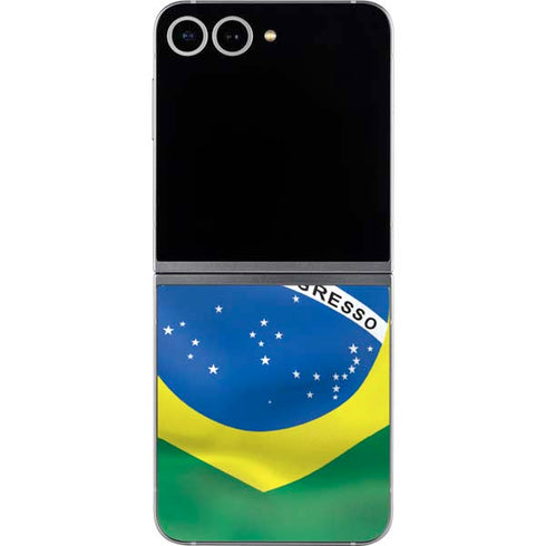 Brazil Flag Galaxy Z Flip6 Skin