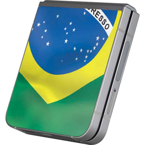 Brazil Flag Galaxy Z Flip6 Skin