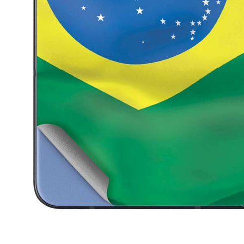 Brazil Flag Galaxy Z Fold5 5G Skin