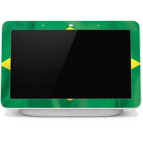 Brazil Flag Google Home Hub Skin