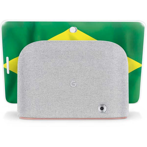Brazil Flag Google Home Hub Skin