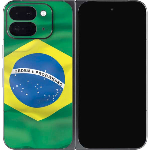 Brazil Flag Google Pixel 9 Pro Fold Skin