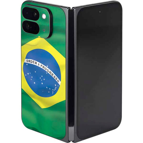 Brazil Flag Google Pixel 9 Pro Fold Skin