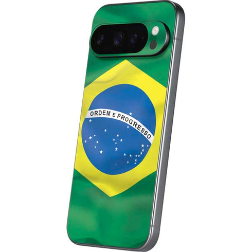 Brazil Flag Google Pixel 9 Pro Skin