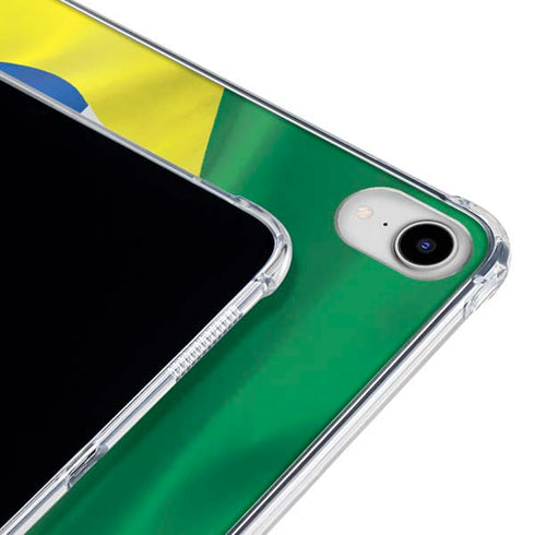 Brazil Flag iPad 11th Gen (2025) Clear Case