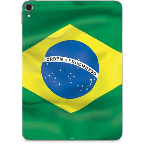 Brazil Flag Apple iPad Pro Skin