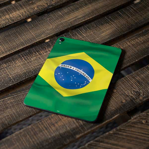 Brazil Flag Apple iPad Pro Skin