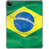 Brazil Flag iPad Pro 11in (2024) Clear Case