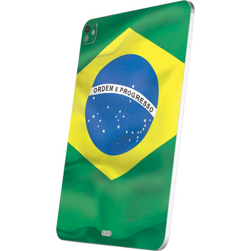Brazil Flag iPad Pro 13in M4 (2024) Skin