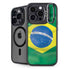 Brazil Flag iPhone 13 Pro Kickstand Case