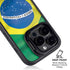 Brazil Flag iPhone 14 Pro Max Kickstand Case