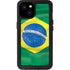 Brazil Flag iPhone 15 Plus Waterproof Case