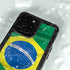 Brazil Flag iPhone 15 Pro Waterproof Case