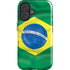 Brazil Flag iPhone 16 Magsafe Impact Case