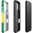 Brazil Flag iPhone 16 Plus Impact Case