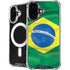 Brazil Flag iPhone 16 Plus MagSafe Case