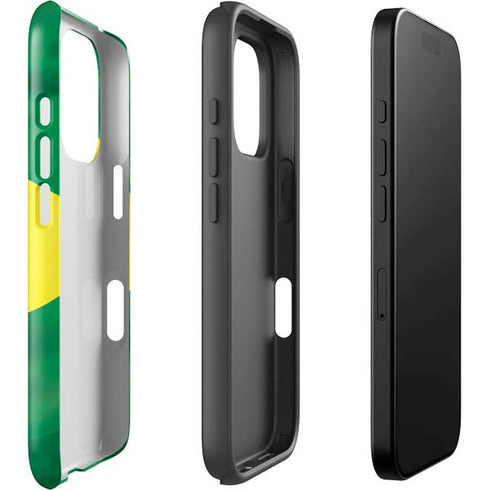 Brazil Flag iPhone 16 Pro Max Impact Case