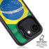 Brazil Flag iPhone 16e Kickstand Case