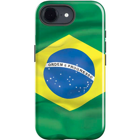 Brazil Flag iPhone 16e Impact Case