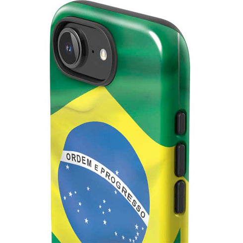 Brazil Flag iPhone 16e Impact Case