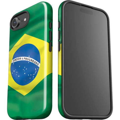 Brazil Flag iPhone 16e Impact Case