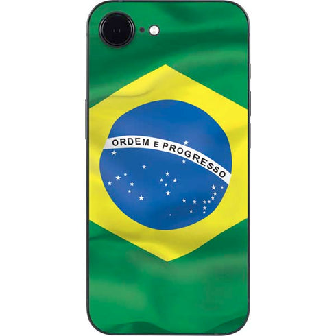 Brazil Flag iPhone 16e Skin