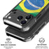 Brazil Flag iPhone 18 Pro Clear Case