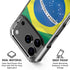 Brazil Flag iPhone 18 Pro Clear Case