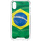 Brazil Flag iPhone XS Clear Case